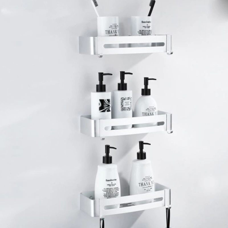 Stainless Steel Corner Organizer Hotel Bathroom Shower Shelf 5% off