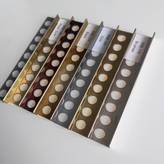 LTU-förmige Metallfliesenverkleidung aus Edelstahl